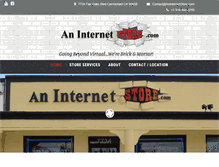 Tablet Screenshot of aninternetstore.com